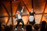 v.l.n.r: Marcus Neuweiler und Birgit Pfeiffer (Die Gscheidles)