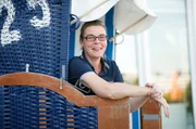 Wachwechsel an der Nordsee. Andrea &uuml;bernimmt die Leitung auf dem Campingplatz.