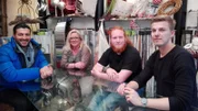 v.l.: Sükrü Pehlivan, Martina Scholz, Bastian Klein, Jens Szyszka