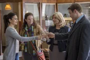 (v.l.n.r.) Yasmin Meckel (Sophie Dal); Gudrun Wohlers (Katrin Pollitt); Isabel von Brede (Sabine Postel); Lars Meckel (Matthias Ziesing)