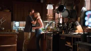 SHOOTER -- "The Dark End of the Street" Episode 204 -- Pictured: (l-r) Ryan Phillippe as Bob Lee Swagger, Shantel VanSanten as Julie Swagger.
