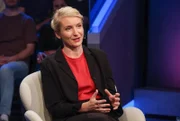 Zu Gast bei Moderatorin Sandra Maischberger: Ines Schwerdtner (Die Linke, Parteivorsitzende).
