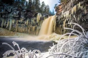 Der Winter verwandelt die Landschaften rund um die Großen Seen Nordamerikas in eisige Wunderwelten.