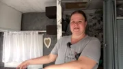 Sandra und ihre Familie schwelgen im Camping-Glück.