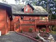 Exterior of Cypress Heights, shown to clients Jason and Sarah Aldous, on San Juan Island, Washington, as seen on HGTV's "Island Life" Exterior of Cypress Heights, shown to clients Jason and Sarah Aldous, on San Juan Island, Washington, as seen on HGTV's "Island Life"
