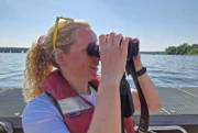 Christiane Radatz ist Leiterin der Wasserwacht des Kreisverbands Berlin-Nord e.V. vom DRK.
