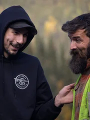 L-R: Parker Schnabel und Fred Lewis