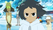 Die Rostkönigin verbietet Team Tiki die Phantom-Zone zu betreten. Corto ist verärgert.