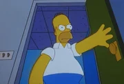 Reumütig kehrt Homer in den Schoß der Familie Simpson zurück.
