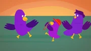 Fieps Eltern tanzen zum schönen Flötenspiel von Fieps.