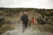 Todd Hoffman and Trey Poulson drilling.