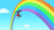 Wolf hätte gerne einen Arm voll Regenbogen für Wolfine.