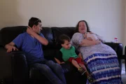 Tamy spends time with her family.
