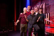 Von links: Michael Mittermeier, Alex Stoldt, Osan Yaran, Yannick de la Peche und Lena Loster.