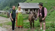 Harry Prünster mit Brigitte Ebner auf der Sulzkaralm, Region Filzmoos.