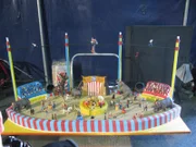 The completed Ringling Bros. Cake.
