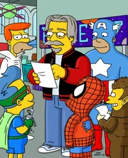 "Die Simpsons", "Hochzeit auf klingonisch." Rektor Skinner und Edna Krabappel wollen heiraten.