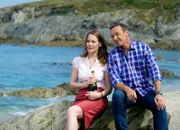 Rosamunde Pilcher - Zu hoch geflogen Tröstliche Momente: Stephanie Japp als Dana Clarks, Michael Roll als Ray Holmes