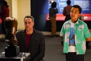 Douglas Fogerty (Brad Garrett, l.); Rory Banks (Devin Trey Campbell, r.)