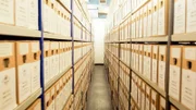 Die Archive des Internationalen Strafgerichtshofs für das ehemalige Jugoslawien in Den Haag.