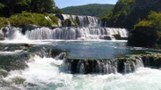 Wasserfälle an der Una.