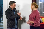 Steffi (Madeleine Krakor) gibt sich taff, als Ben (Jörg Rohde) ihr klarmacht, dass der Sex nichts zu bedeuten hatte.