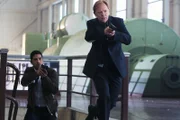 Eric Delko (Adam Rodriguez, l.); Lt. Horatio Caine (David Caruso, r.)