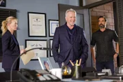 V.l.: Amanda Rollins (Kelli Giddish), Burton Lowe (Aidan Quinn), Nick Amaro (Danny Pino)
