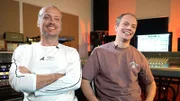 Alex Christensen (l.) und Frans Zimmer (Alle Farben). Die Verwendung des sendungsbezogenen Materials ist nur mit dem Hinweis und Verlinkung auf RTL+ gestattet.