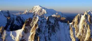 Der Mont Blanc, der höchste Berg der Alpen.
