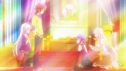 L-R: Shiro, Sora, Zell, Fiel