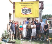 Das Handwerkerteam von Zuhause im Glück mit John und Eva