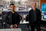 Nick Torres (Wilmer Valderrama, l.); Alden Parker (Gary Cole, r.)
