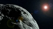 Zahlreiche Asteroiden kommen in periodischen Abständen der Umlaufbahn unseres Heimatplaneten immer wieder gefährlich nahe – könnte es eines Tages zum bedrohlichen Einschlag kommen? (Animation)