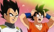 Gohan stellt sich Freezer noch einmal gegenüber und mobilisiert seine ganze Kraft. Dadurch ermöglicht er es Goku, sein Qi zu orten und sich und Vegeta zur Erde zu beamen ...