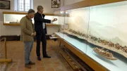 Karl Hohenlohe und Martin Wicke, Modell eines Schiffszuges.