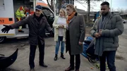 Ingo Lenßen (3.v.l.); Ben Handke (r.)