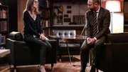 Erinnerungsforscherin und Rechtspsychologin Dr. Jasmin Braun (Alexandra Maria Lara), Innensenator Dr. Malte Konrad (Johann von Bülow) +++ Die Verwendung des sendungsbezogenen Materials ist nur mit dem Hinweis und Verlinkung auf TVNOW gestattet. +++