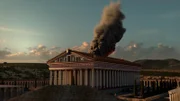356 vor Christus geht der Vorgängerbau des Artemisions in Flammen auf. Der Legende nach handelt es sich um Brandstiftung.