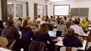 Agrar- und Umweltwissenschaftliche Fakultät der Universität Rostock, Vorlesung für Phytomedizin. Weitere Fotos erhalten Sie auf Anfrage.