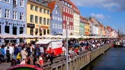 Der Nyhavn in der dänischen Hauptstadt Kopenhagen.