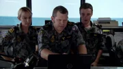 l-r: Lieutenant Kate McGregor (Lisa McCune), Chief Petty Officer Andy 'Charge' (John Batchelor), Ryan White (Dominic Deutscher)