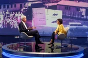 Zu Gast bei Moderatorin Sandra Maischberger (re.): Michael Otto (Unternehmer und Ehrenvorsitzender des Aufsichtsrats der Otto Group).