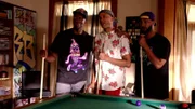L-R: Leo (Reggie Watkins), Keegan-Michael Key, Friend #1 (Tone Bell)