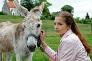 ARD STURM DER LIEBE FOLGE 1341. Eva (Uta Kargel) besucht Esel Emil.