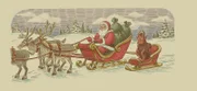 L-R: Santa Claus, Minstrel Krampus
