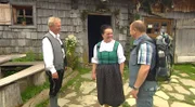 Harry Prünster bei der Familie Hettegger auf der Weißalm, Großarltal.