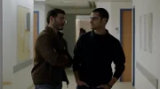 Kobi Edri (Maor Schwietzer, l.) und Shadi Toumani (Firas Nassar)