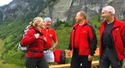 Harry Prünster mit der Bergkletter Gruppe.