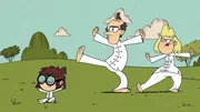 L-R: Lisa, Lynn Loud Sr., Rita